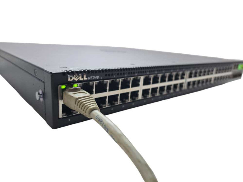Dell N3048 | 48-Port Gigabit Ethernet Switch | 2x SFP+ | 1x Power Supply | )