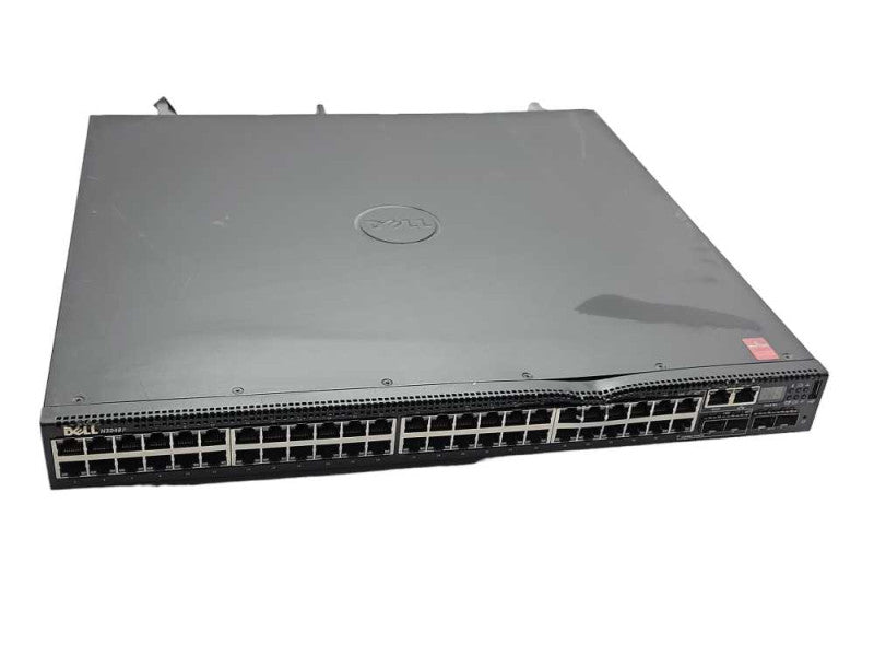 Dell N3048P 48 Port Gigabit PoE Network Switch 2x PSU, READ _