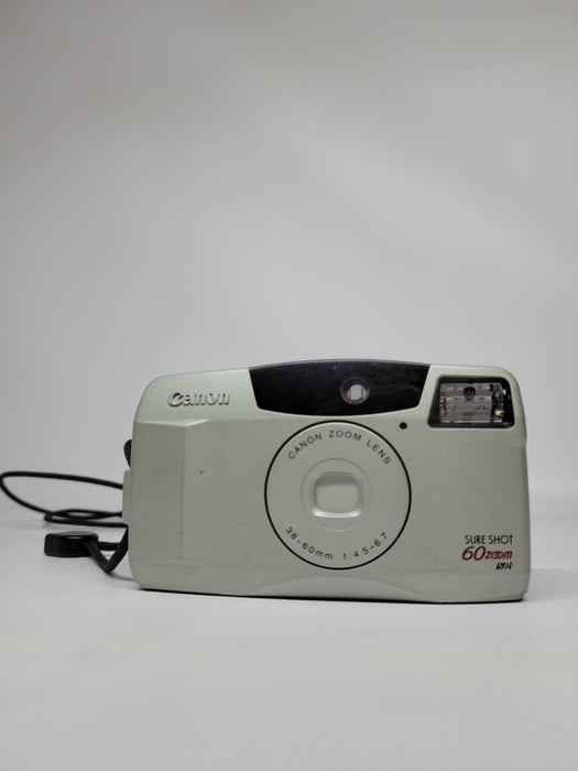 Canon Sure Shot 60 Zoom Date AF Point & Shoot 35mm Film Camera