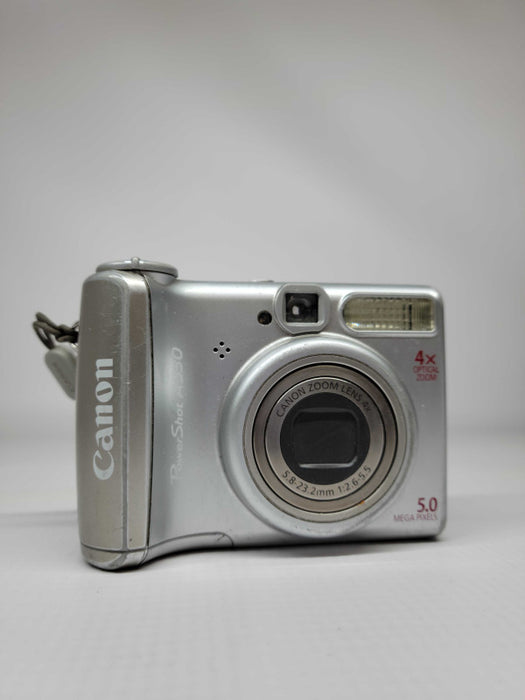 Canon PowerShot A530 5.0 MP Digital Camera - Silver