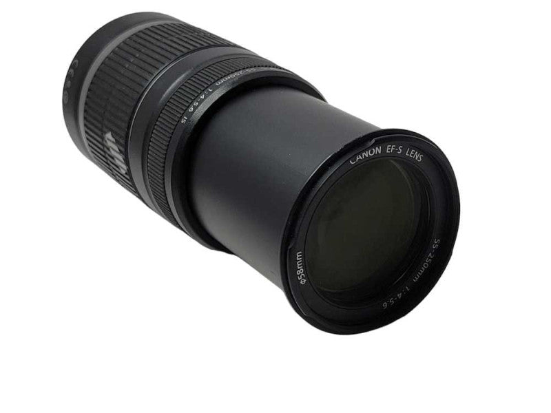 Canon Zoom Lens EF-S 55-250mm 1:4-5.6 IS STM Image Stabilizer, READ _