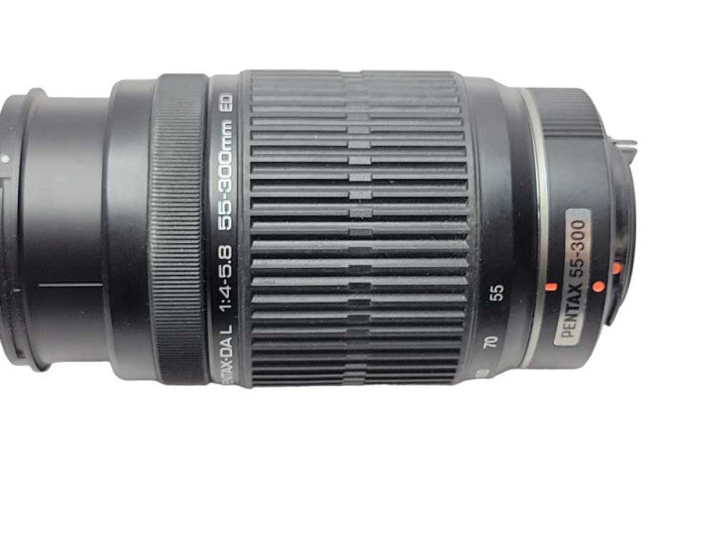 PENTAX SMC PENTAX-DA L 55-300mm auto focus Lens, READ _