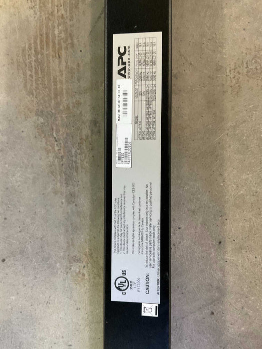 APC UPS AP7830 Rack PDU, Metered, Zero U, 20A, 120V, (24) Q-
