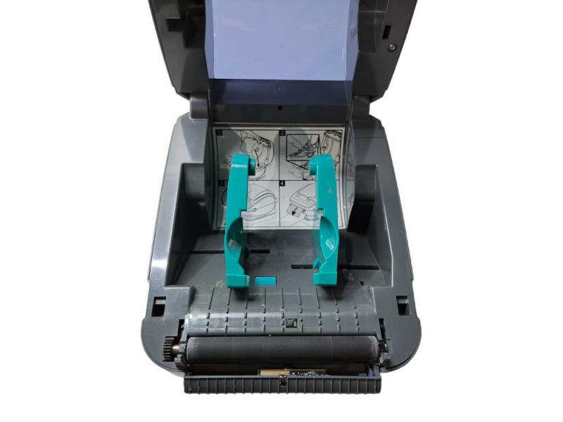 Zebra ZP450 Thermal Label Printer + Base Station & Power Cable )