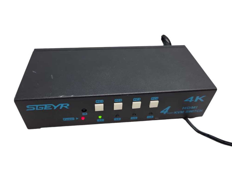 SGEYR 4K 4 Port HDMI KVM Switch &
