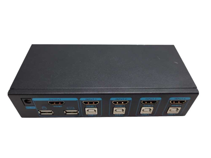 SGEYR 4K 4 Port HDMI KVM Switch &
