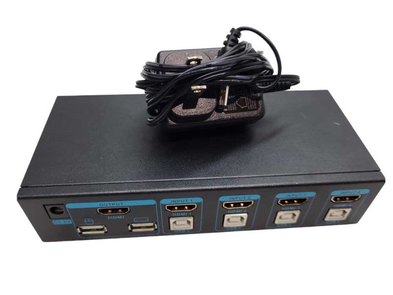 SGEYR 4K 4 Port HDMI KVM Switch &