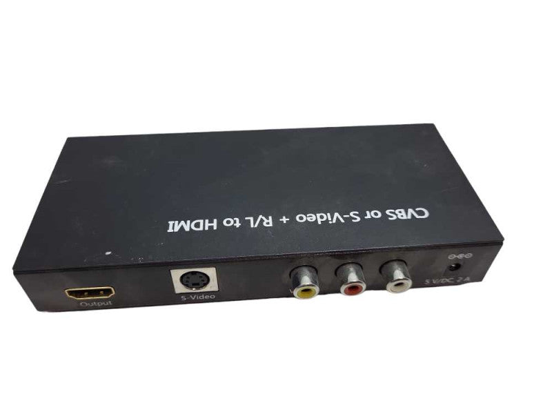 CVBS/S-Video to HDMI Converter &