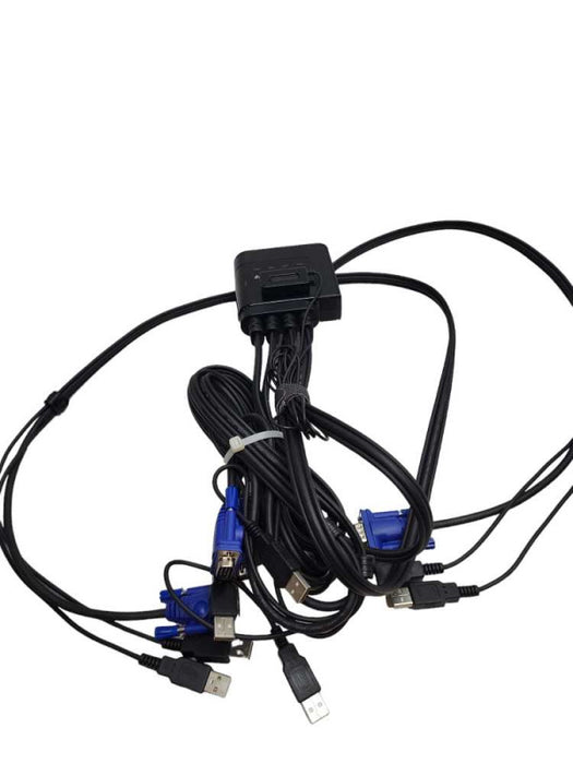 IOGEAR GCS24U 4-PORT USB CABLE KVM SWITCH &