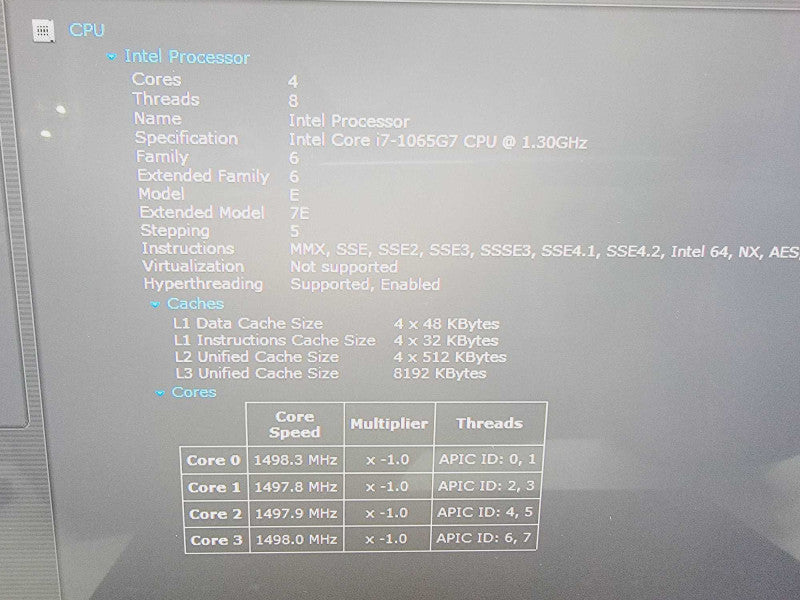 Dell XPS 9300 13\\" Core i7-1065G7 @ 1.3GHz 16GB DDR4 500GB SSD [Touchscreen] Q(