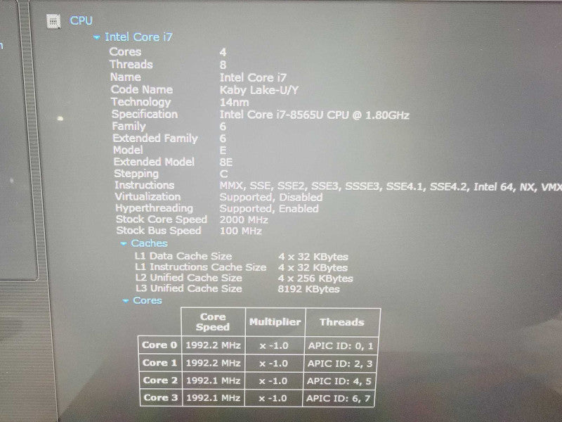 Dell XPS 9380 13\\" Core i7-8565U @ 1.8GHz 16GB DDR4 500GB SSD [Touchscreen] (
