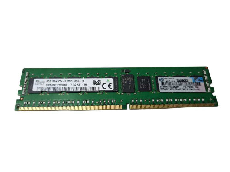 SK Hynix 8GB 1Rx4 PC4-2133P-RC0-10 DDR4 Server Memory Q)