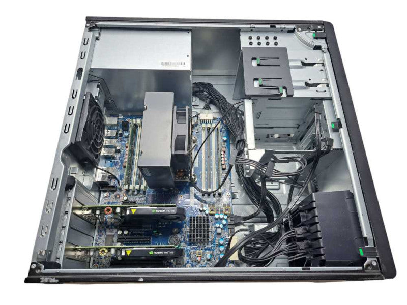 HP Z440 Workstation Xeon E5-1630 v3 @ 3.70GHz 16GB DDR4 2x Quadro NVS 510 GPU )