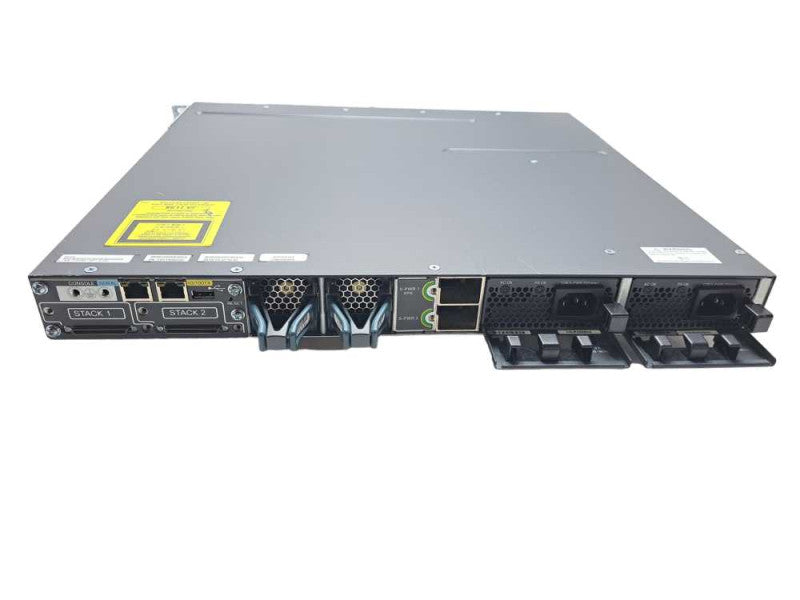Cisco WS-C3750X-24T-S | 24-Port 1GE Stackable Switch w/ 2x C3KX-PWR-350WAC )