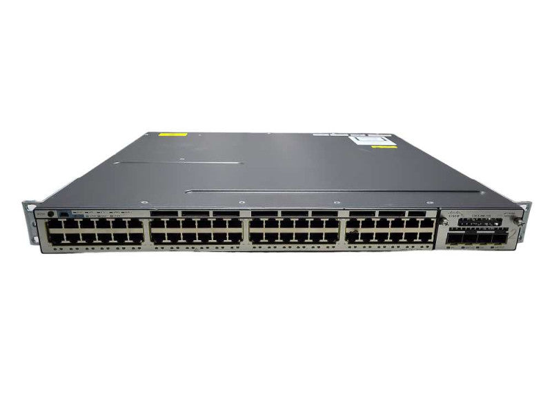 Cisco WS-C3750X-48T-E Catalyst 48-Port Gigabit Ethernet Switch w/ C3KX-NM-10G $