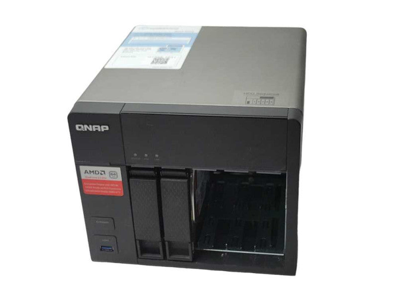 QNAP TS-563 5-Bay NAS Network Storage - 2x 4TB Hard drives  _