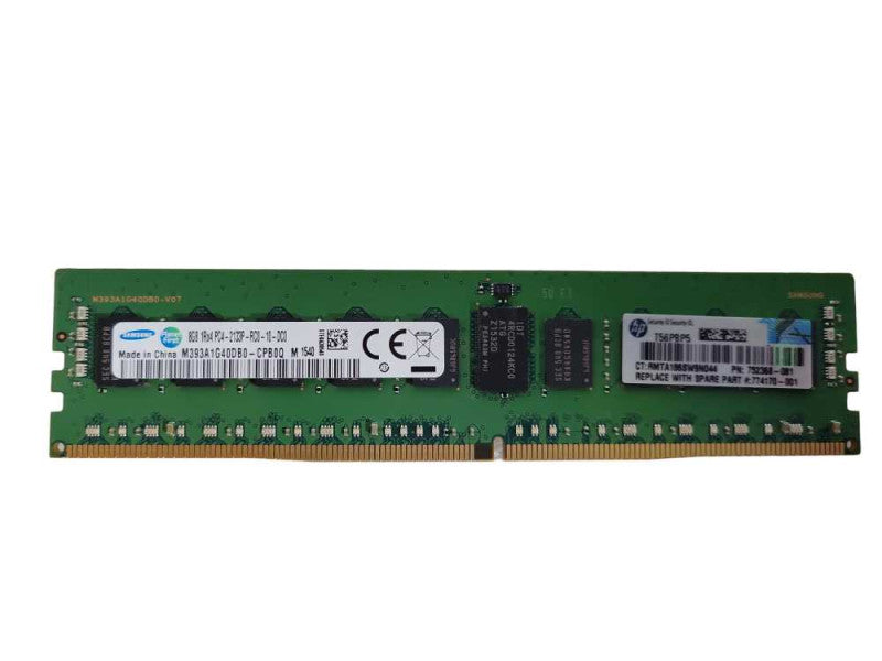 HP Samsung 8gb 1Rx4 PC4-2133P-RC0-10-DC0 RAM Memory Q!