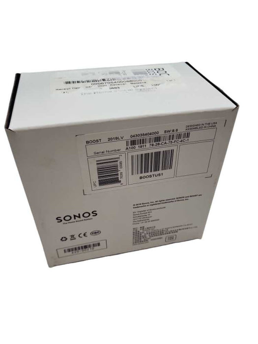 Sonos BOOST Wireless Speaker Transmitter WiFi Extension - White - New &