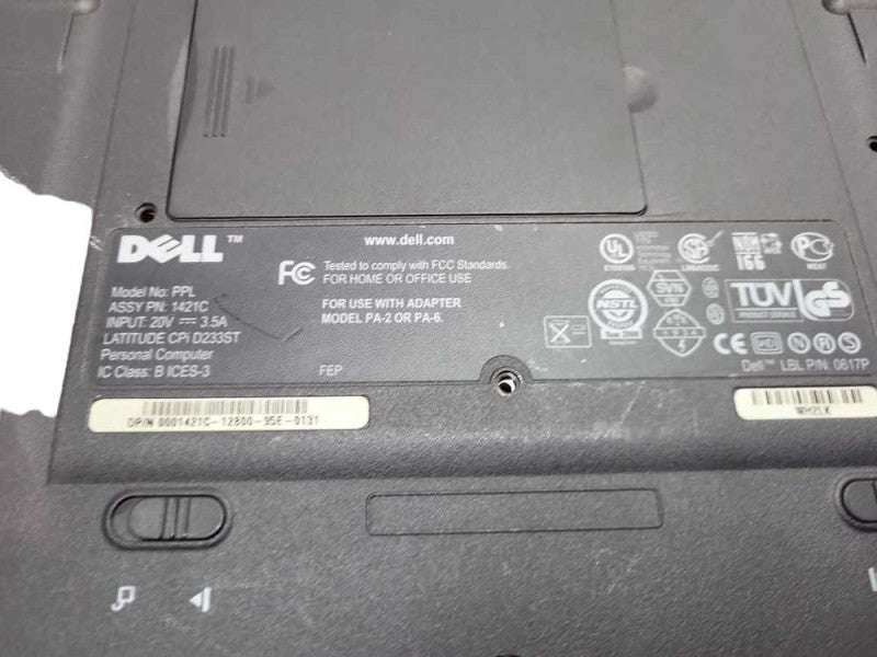 Dell Latitude PPL CPi D266XT Pentium II 2.66 GHz Vintage Laptop &