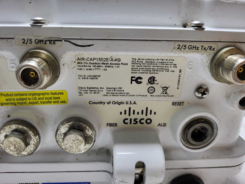 Cisco Aironet Outdoor Access Point AIR-CAP1552E-A-K9 READ $