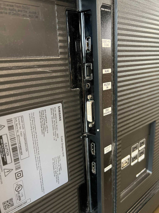Samsung QB55R QHD 4K LED Signage TV New Open Box READ  -