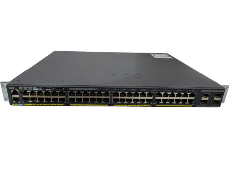 Cisco Catalyst 2960-X Series WS-C2960X-48FPS-L PoE+ Network Switch fact reset !
