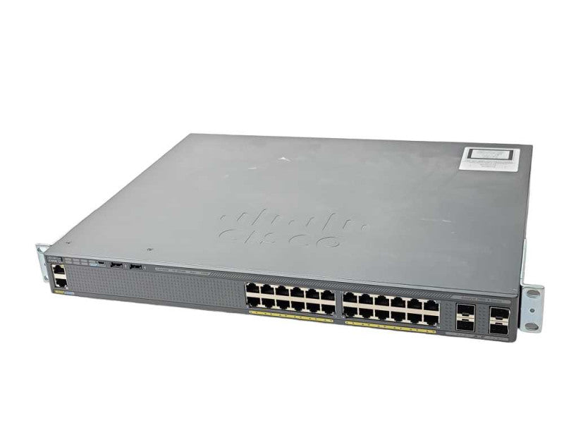 Cisco WS-C2960X-24PS-L 24-Port Gigabit PoE Switch Factory reset Q_