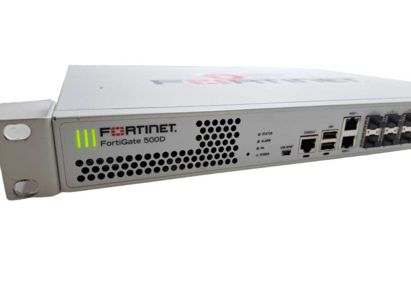 Fortinet Fortigate FG-500D Firewall Network Security Appliance *READ* )