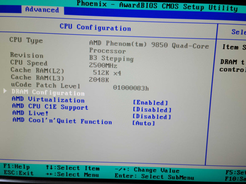 Custom Black Box - AMD Phenom x4 9850 | 8GB RAM | NO HDD | 650W PSU