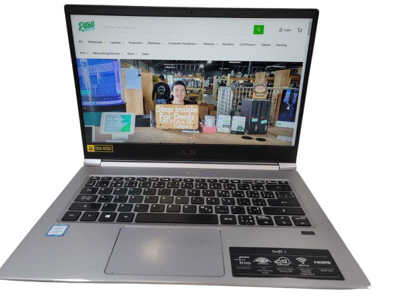 Acer Swift 3 SF314 i5-8265U @ 1.60GHz, 8GB DDR4, 512GB m.2  Î²