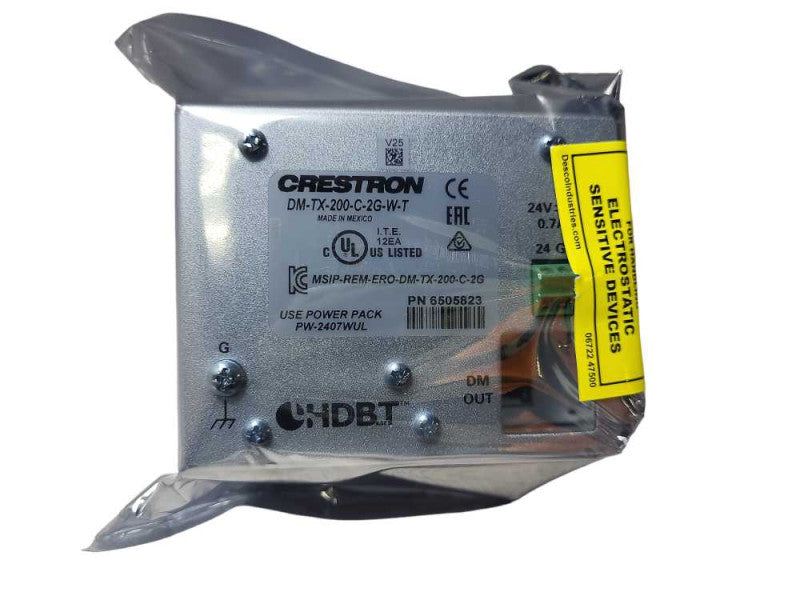 Crestron Wall Plate Digital-Media Transmitter - DM-TX-200-C-2G-W-T OpenBox $