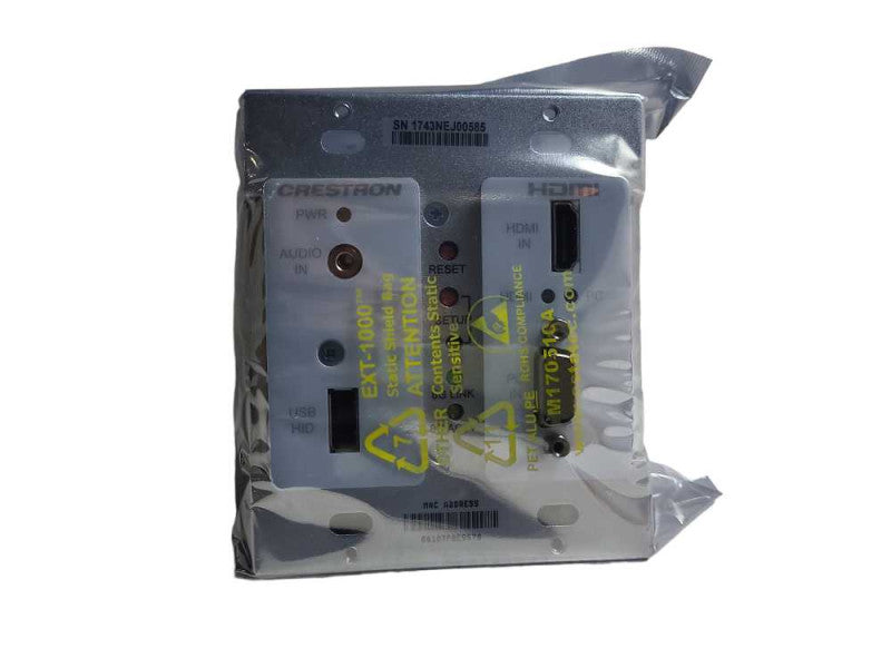 Crestron Wall Plate Digital-Media Transmitter - DM-TX-200-C-2G-W-T OpenBox $