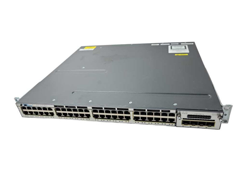CISCO WS-C3750X-48PF-S 48-port Gigabit PoE+ Network Switch  _