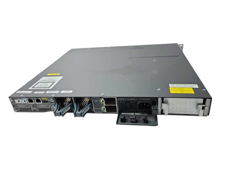 CISCO WS-C3750X-48PF-S 48-port Gigabit PoE+ Network Switch  _