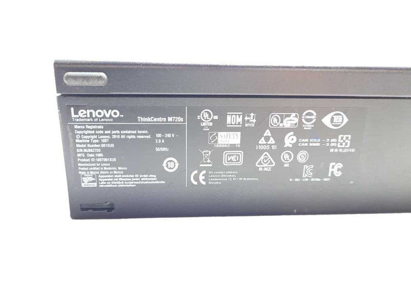 Lenovo ThinkCentre M720s SFF i5-8400 8GB DDR4 256GB SSD  $