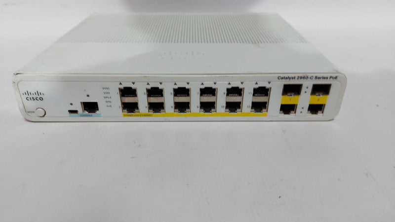 Cisco Catalyst 2960-C Series PoE WS-C2960C-12PC-L V01 - Factory Reset #