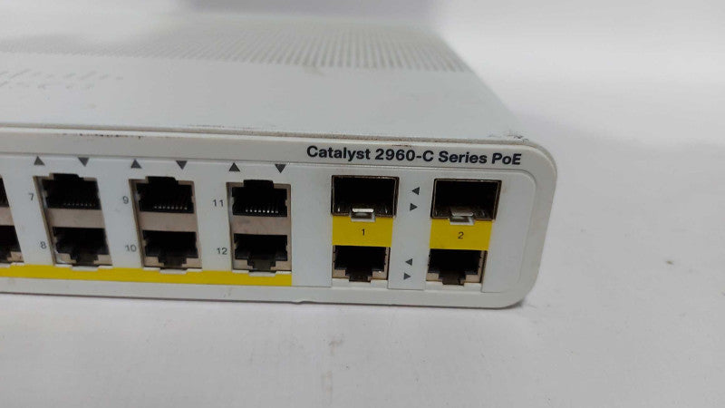 Cisco Catalyst 2960-C Series PoE WS-C2960C-12PC-L V01 - Factory Reset #