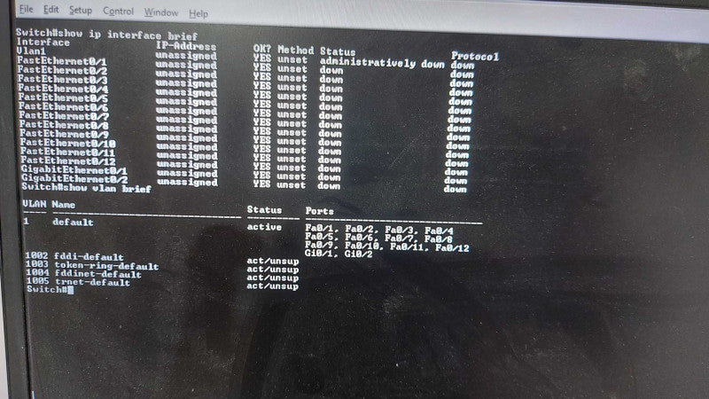 Cisco Catalyst 2960-C Series PoE WS-C2960C-12PC-L V01 - Factory Reset #