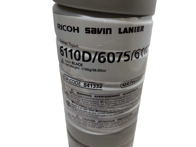 Type 6110D-6075-6110D Black Toner Bottle Type 6110D/6075/6110D &