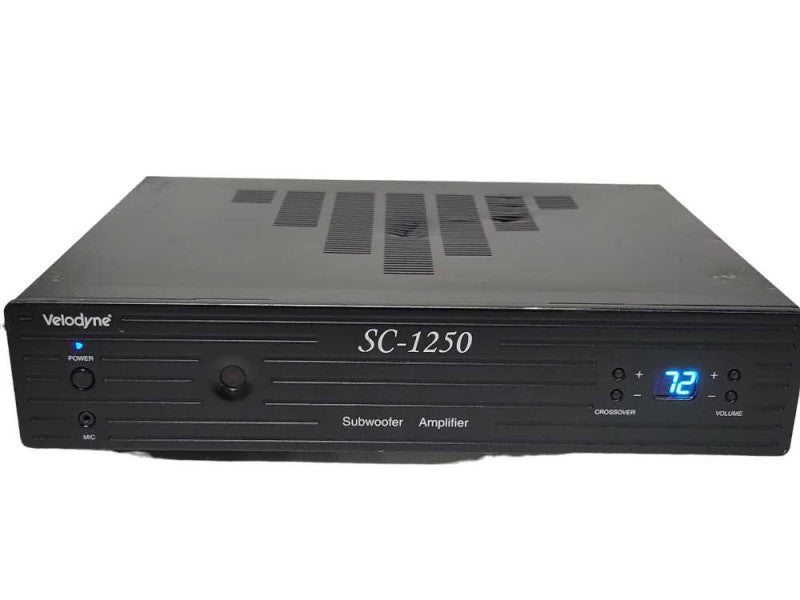 Velodyne SC-1250 Subwoofer Amplifier, READ Q_