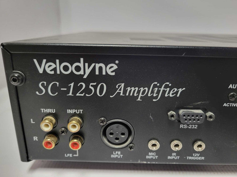 Velodyne SC-1250 Subwoofer Amplifier, READ Q_