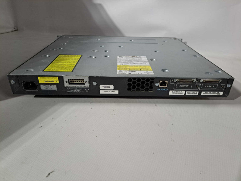 Cisco Catalyst 3750G Series PoE-48 WS-C3750G-48PS-E Gigabit PoE Fact Reset #