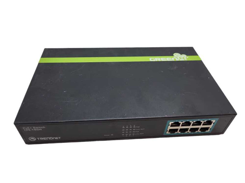 TRENDnet TPE-T80H 8-Port GREENnet POE Switch &