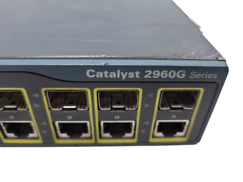 Cisco Catalyst WS-C2960G-24TC-L 24Ports RackMountable Switch &