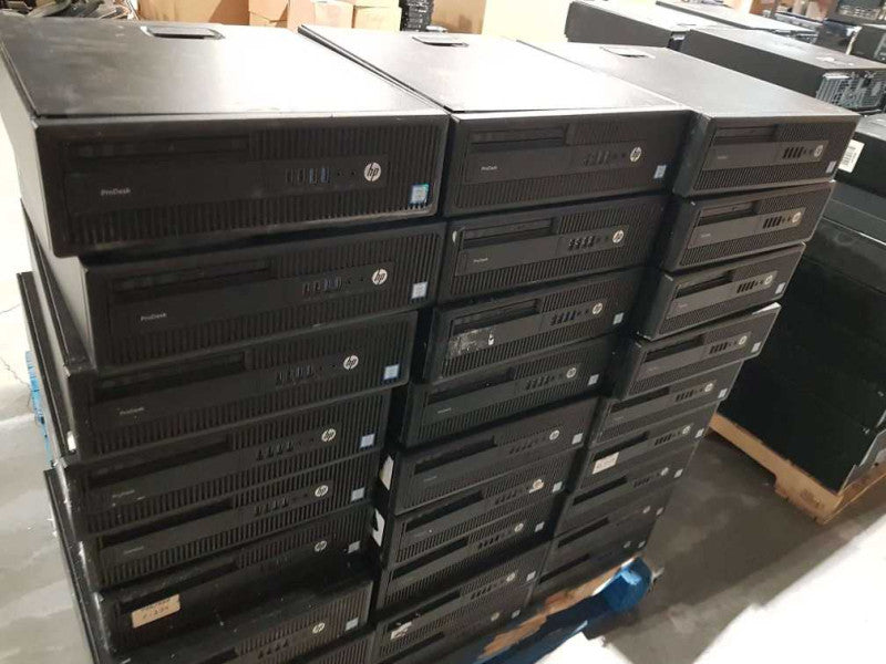 Lot74x  Assorted Brands of (6 - 7th) Gen I series SFF Desktops (S67 - 25)