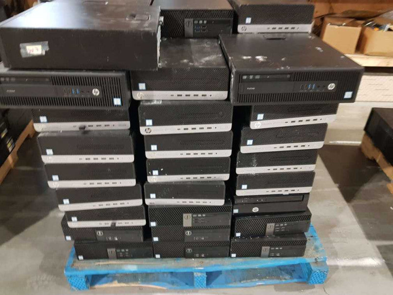 Lot74x  Assorted Brands of (6 - 7th) Gen I series SFF Desktops (S67 - 25)