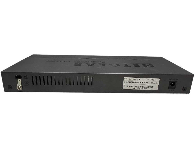 NETGEAR ProSafe GS110TP 8 Port Gigabit Ethernet Switch No AC $
