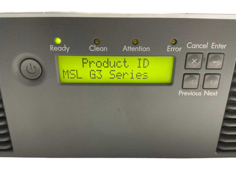 HP StorageWorks G3 MSL2024 Tape Library with 1 x LTO5 Drive READ  -