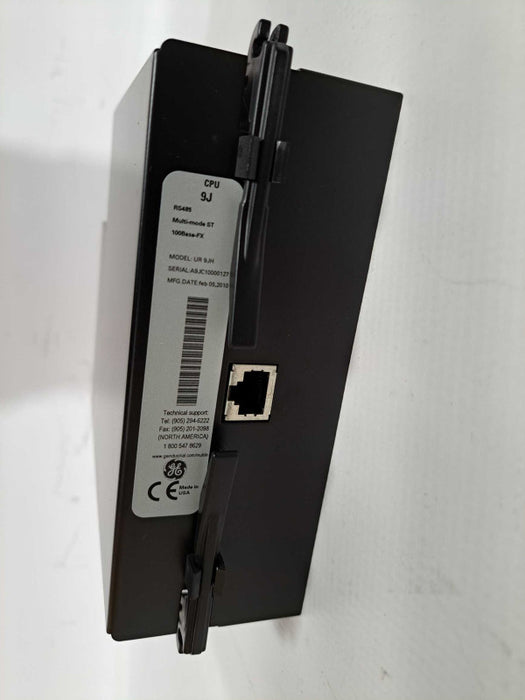 GE Multilin 9J CPU Module RS485 Multi-Mode ST 100Base-FX UR9JH #