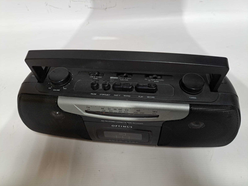RadioShack Optimus SCR-64 AM/FM Radio Stereo Tape Recorder #